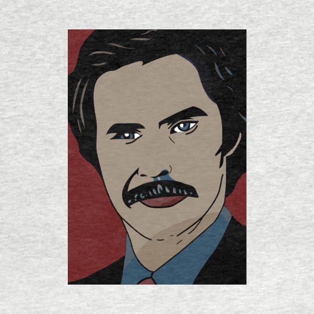 Ron Burgandy by slice_of_pizzo